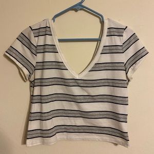 Pac sun striped baby tee
